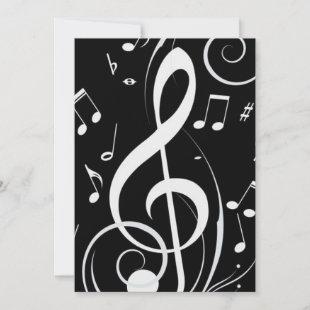 ***MUSIC LOVER'S*** SURPRISE PARTY HOLIDAY CARD