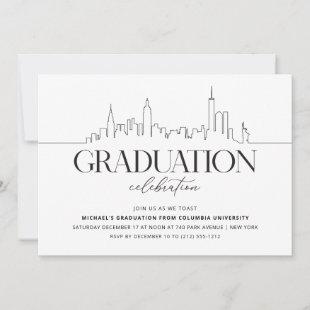 New York Graduation  Invitation