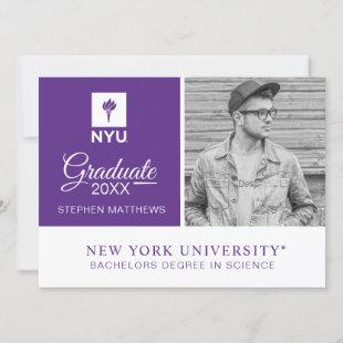 New York University Graduate Invitation