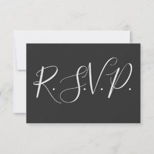Nostalgic, Classic "R.S.V.P." Card