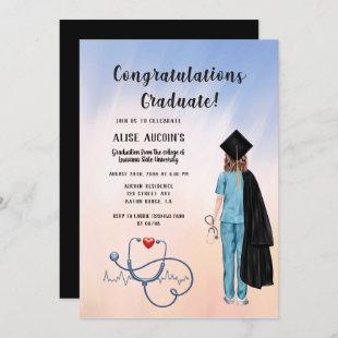 Nurse/Doctor Graduation Invitation
