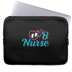Nurse Gift | B Nurse Laptop Sleeve