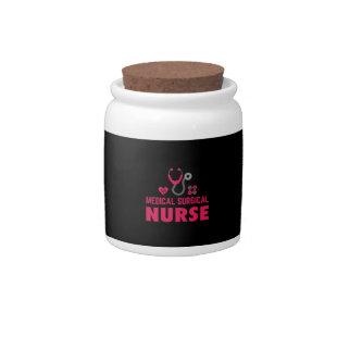 Nurse Gift | Medical Surgical Nurse Candy Jar