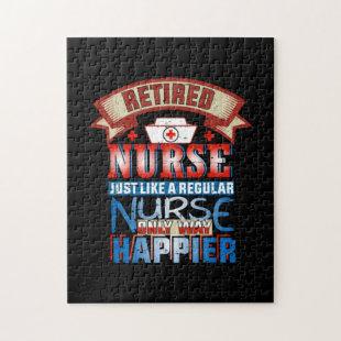 Nurse Gift | Retired Nurse Just Like A Reguular Jigsaw Puzzle