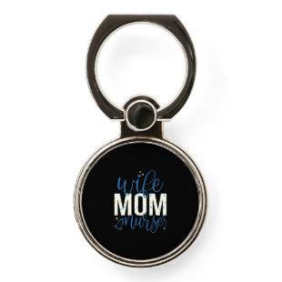Nurse Gift | Wife Mom Norse Phone Ring Stand