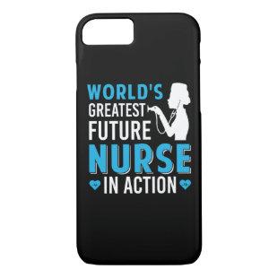 Nurse Gift | World Greatest Futurre Nurse iPhone 8/7 Case