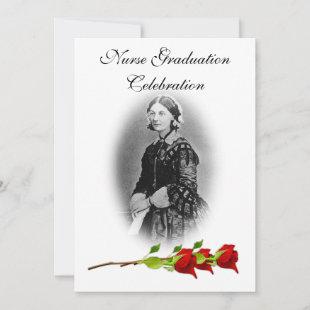 Nurse Graduation Celebration-Florence Nightingale Invitation
