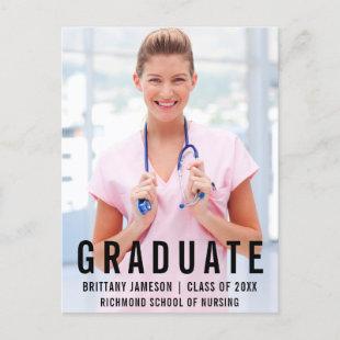 Nurse Graduation Photo Announcement