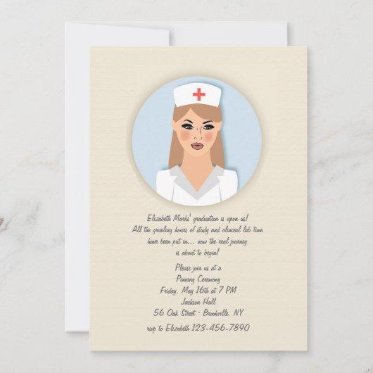 Nurse Medallion Invitation