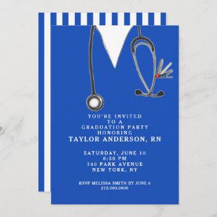 Nursing School Graduation Party Invitation