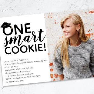 One Smart Cookie Photo Graduate Invitation