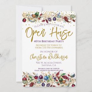 Open House Birthday Party Invitation