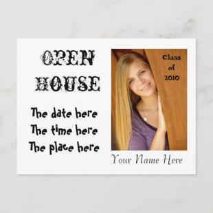 Open House Invitation - you design it - Customized