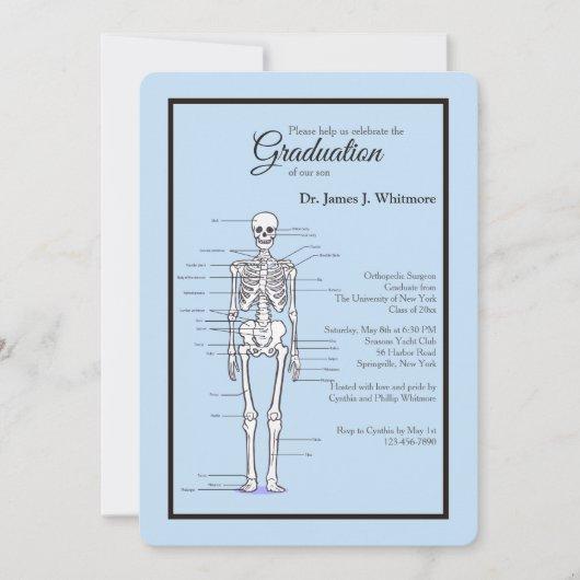 Orthopedic MD Graduation Invitation