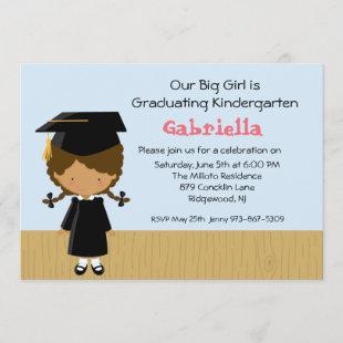 Our Little Girl's  Graduation Invitation