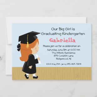 Our Little Girl's  Graduation Invitation