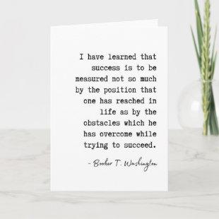 Overcoming Obstacles Graduation Card