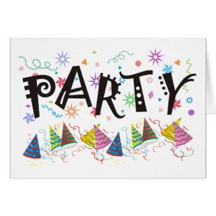 PARTY ~ Cards Blank