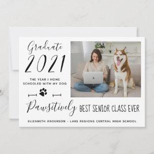 Pawsitively Best Senior Class 2021 Graduate Photo  Announcement