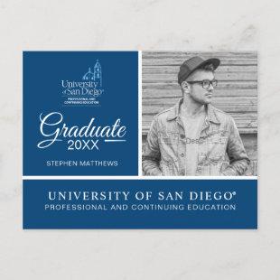 PCE | Graduate Class of Announcement Postcard