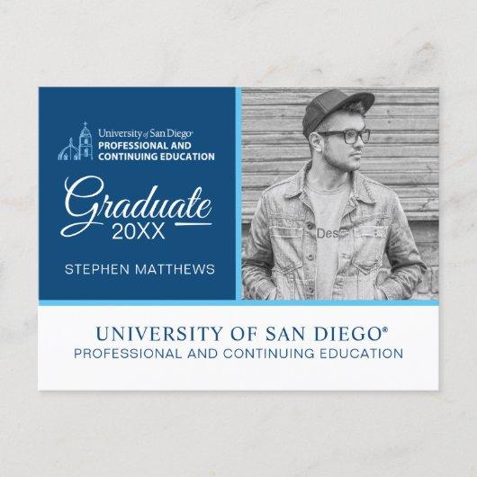 PCE | Graduation Announcement Postcard