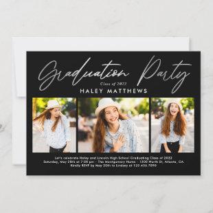 Penned Party Graduation Party Invitation