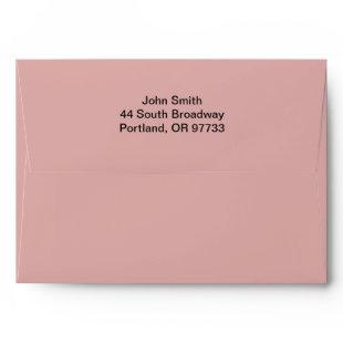Personalized Formal Invitation Envelope