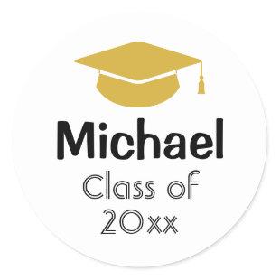 Personalized Graduation Bag Stickers Class of 2024