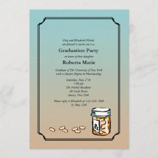 Pharmacist Graduation Invitation