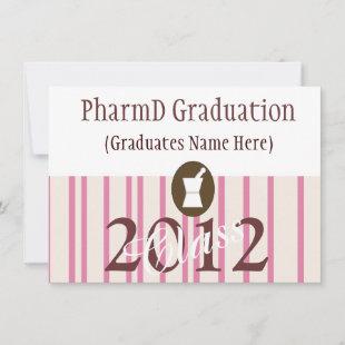 Pharmacist Graduation Invitations
