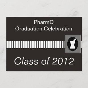 Pharmacist Graduation Invitations