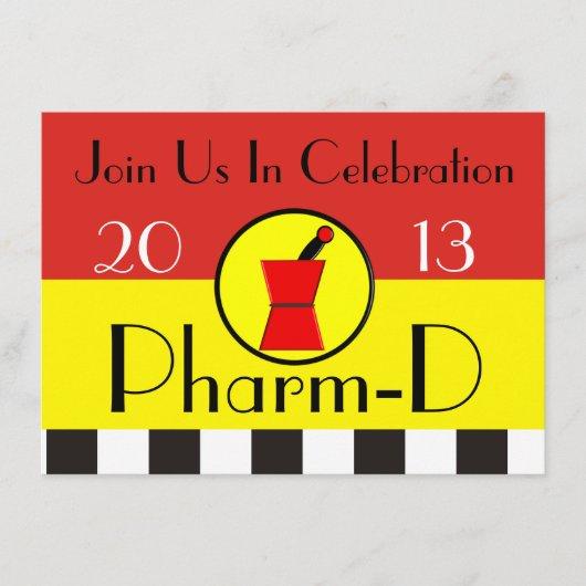 Pharmacist Graduation Invitations 2013