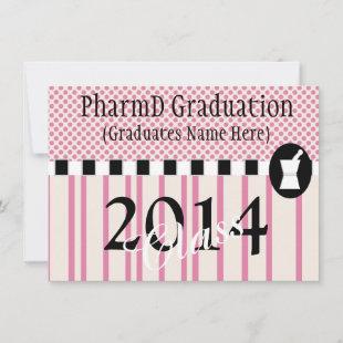 Pharmacist Graduation Invitations 2014