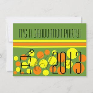 Pharmacist Graduation Invitations Green