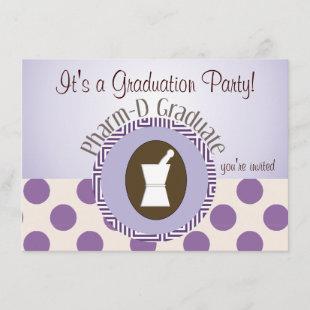 Pharmacist Graduation Party Invitations