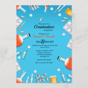 Pharmacology Graduation Party Invitation