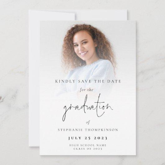 Photo Overlay 2024 Graduation Save The Date Announcement