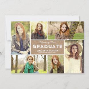 Photo Showcase Graduation Invitation - Craft
