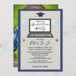 PHOTO - Virtual Graduation Party Invitation