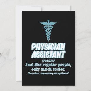 Physician Assistant Definition PA Medical Students Invitation
