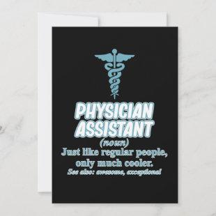Physician Assistant Definition PA Medical Students Invitation