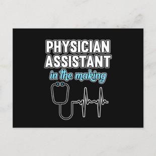 Physician Assistant In Making PA Medical Students Announcement Postcard