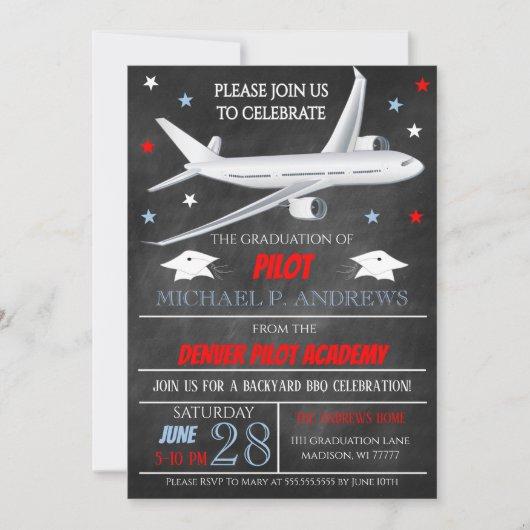 Pilot Graduation Invitation