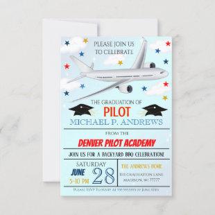 Pilot Graduation Invitation