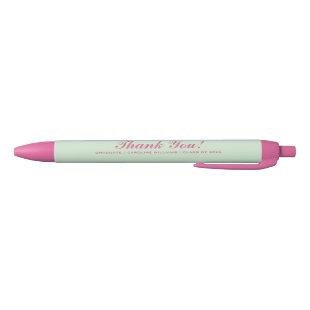Pink Graduation Party Custom Favor Pens