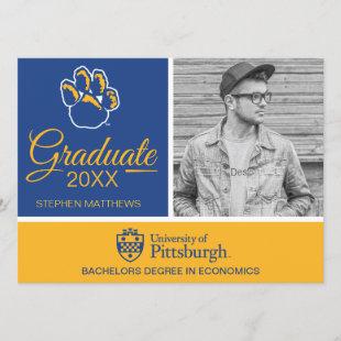 Pitt Graduation Invitation