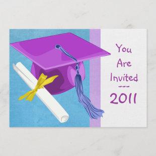 Preschool or Kindergarten Graduation Invitation
