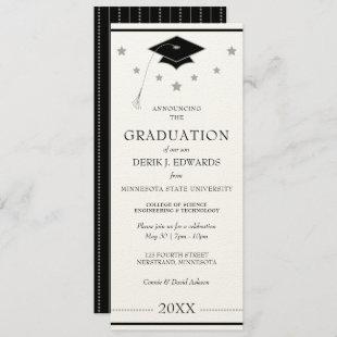 Professional College Graduation Announcement