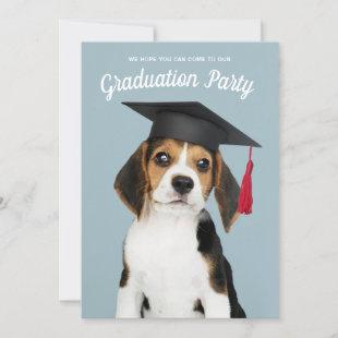 Puppy Graduate Party Invitation