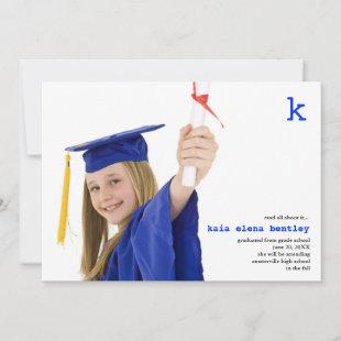 Read All About It Photo Graduation Announcement